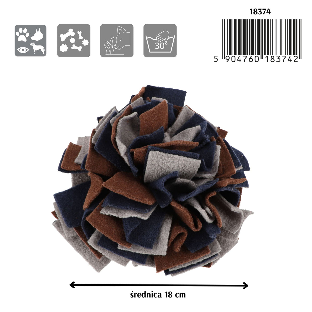 Szimatlabda 18 cm