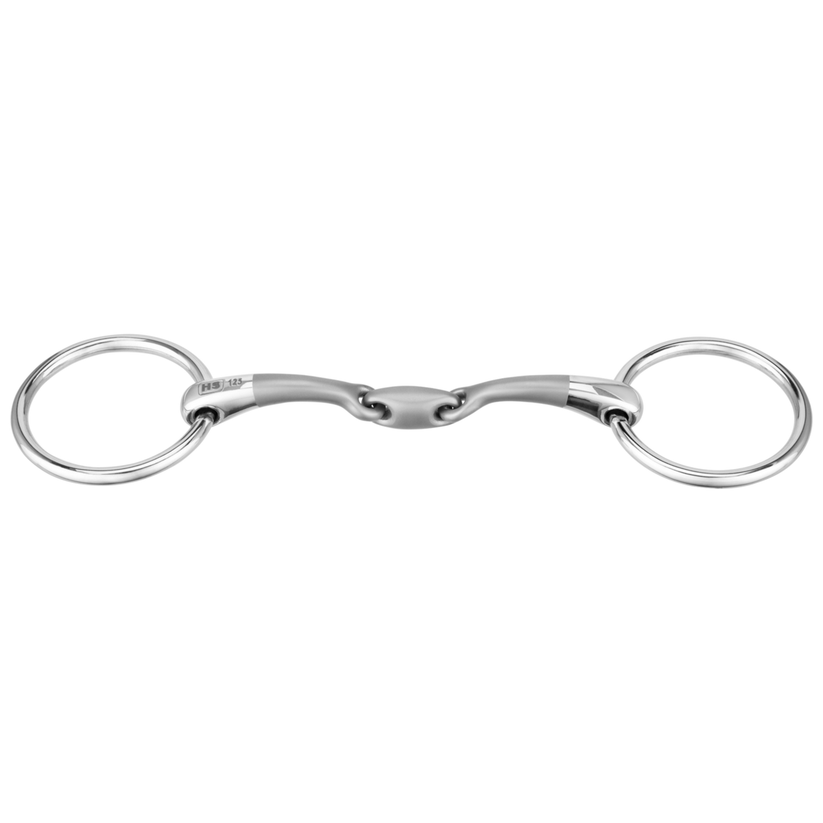 Bridon SATINOX 12 mm, cu două articulații - oțel inoxidabil