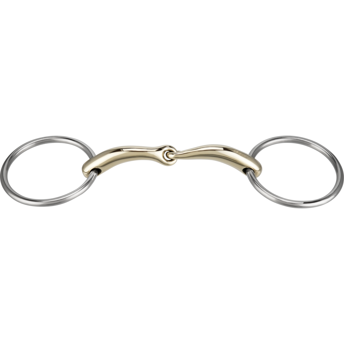 Trensă Pronamic cu inele mobile 14 mm, cu o articulație - Sensogan