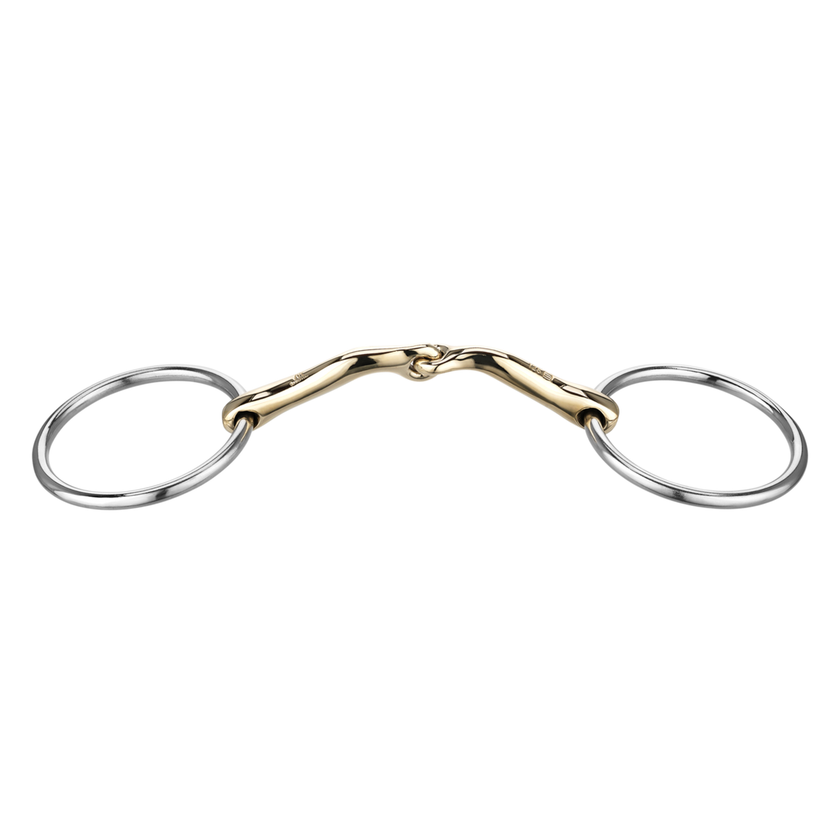 Trensă KK cu inele mobile 12 mm, cu o articulație - Sensogan