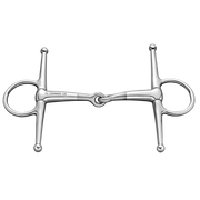 Zăbală TURNADO Full Cheek 16 mm - oțel inoxidabil