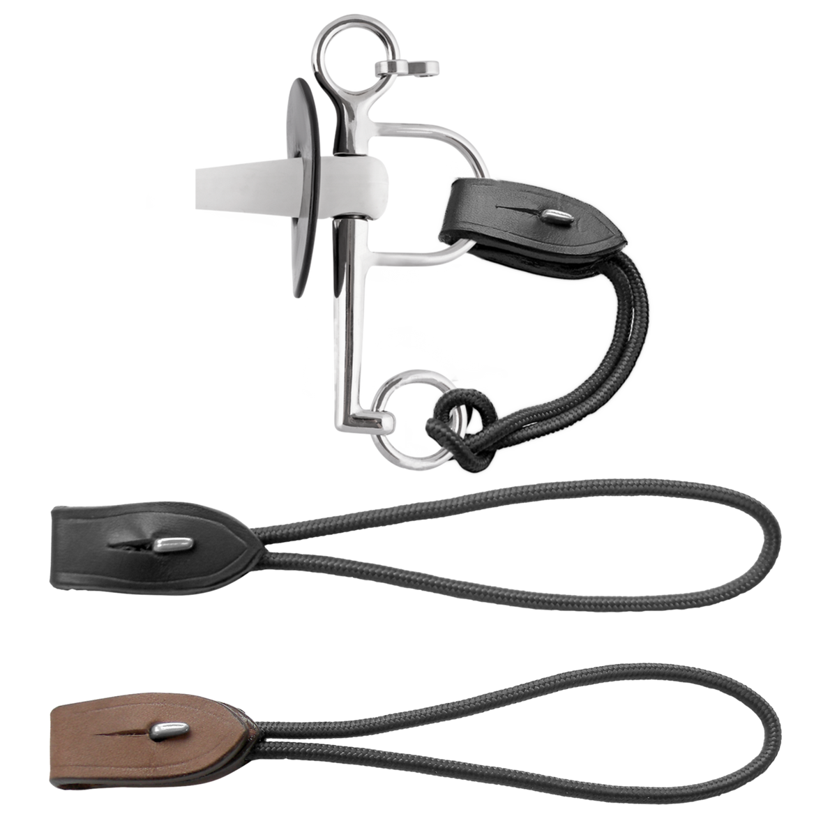 Pelham Comfort Mouth 16 mm cu muștiuc fix rigid (Mullen), cu arcadă - Sensogan