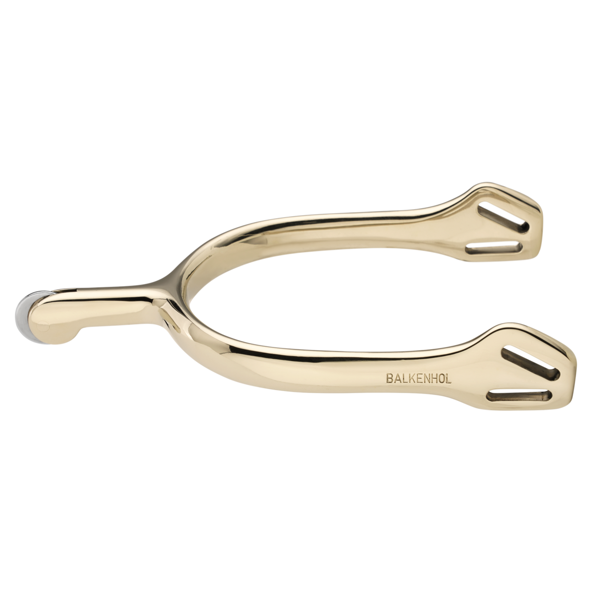Pinteni Balkenhol pentru bărbați, cu prindere Balkenhol - alpaca lustruită intens, 40 mm, cu rotiță mică rotundă