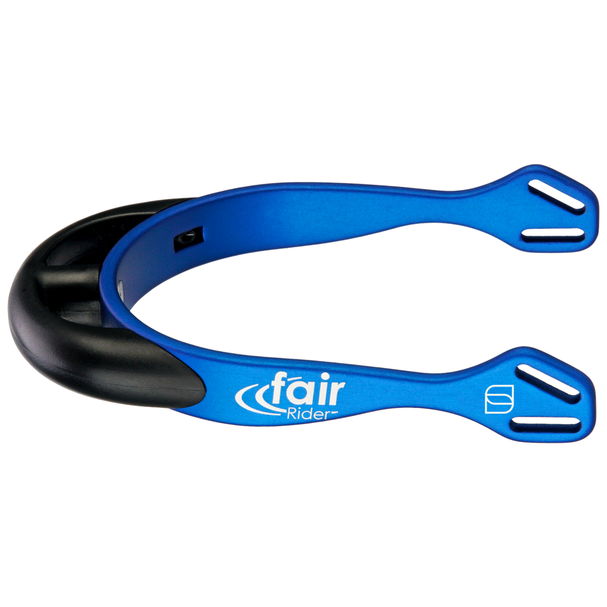 Pinteni fairRider - aluminiu, gât 20 mm negru, gros, rotunjit
