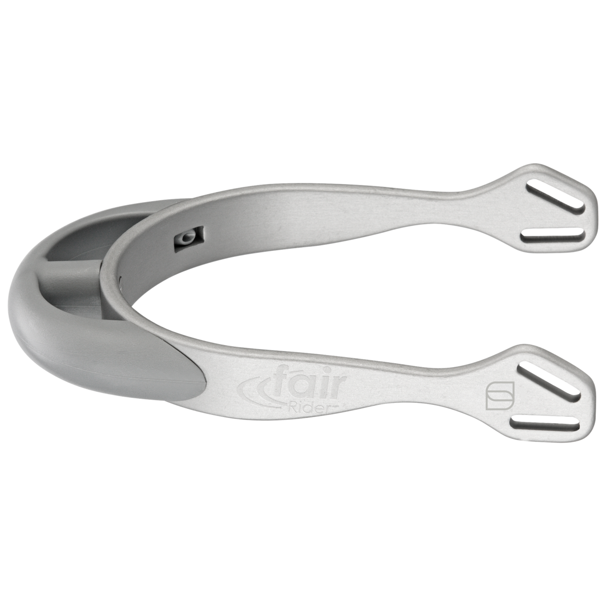 Pinteni fairRider - aluminiu, gât 20 mm negru, gros, rotunjit