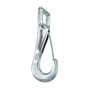 Carabină - Neverrust lustruit intens, lățime interioară 17 mm, lungime 43 mm