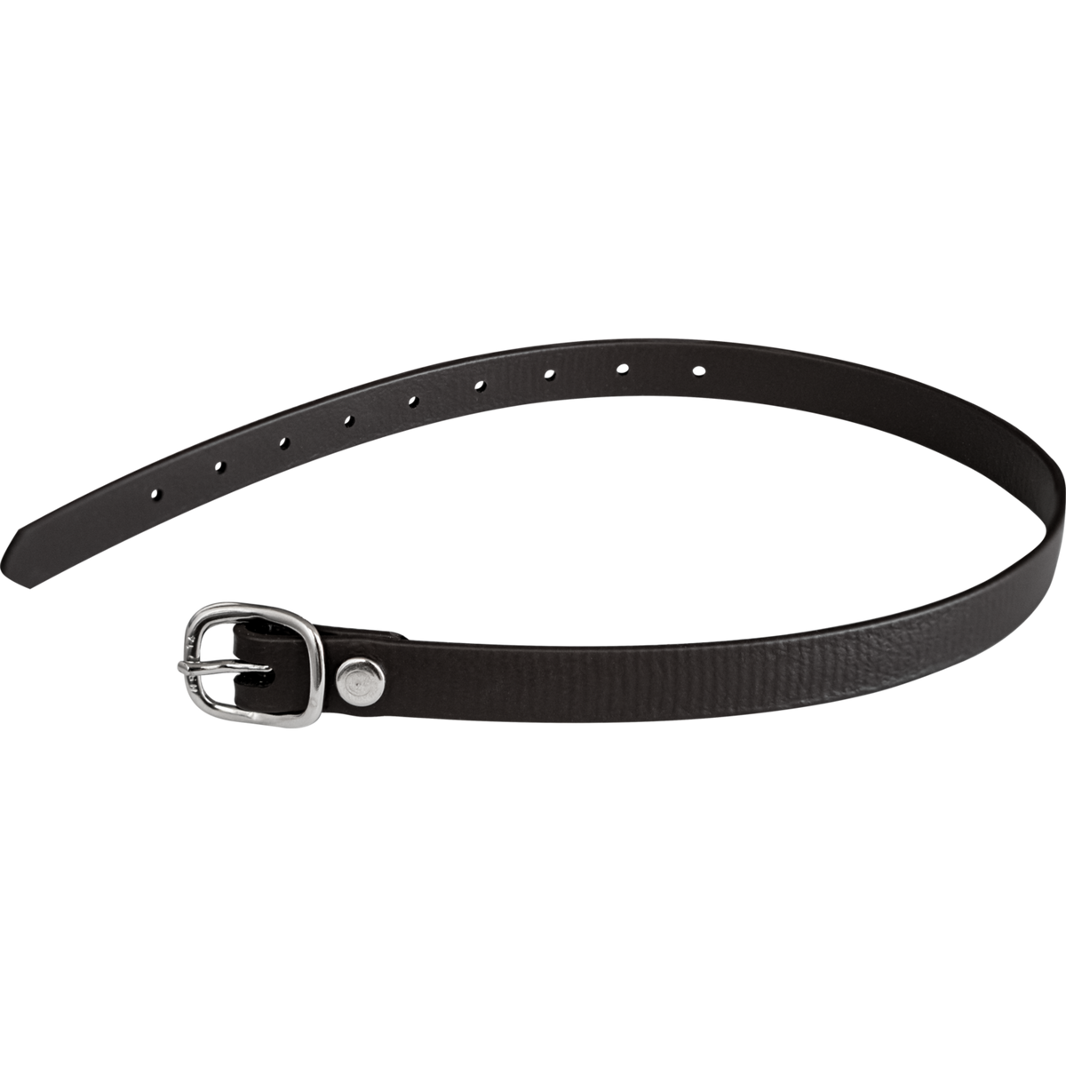 Curele pentru pinteni 45 cm BioThane®, negre