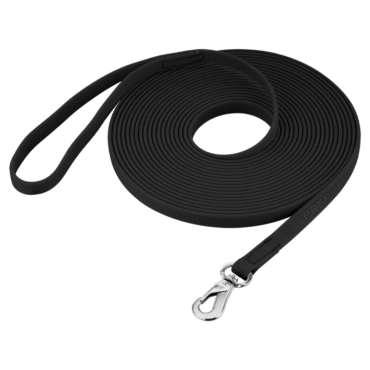 Lonjă BioThane® Footballgrip 10 m, neagră