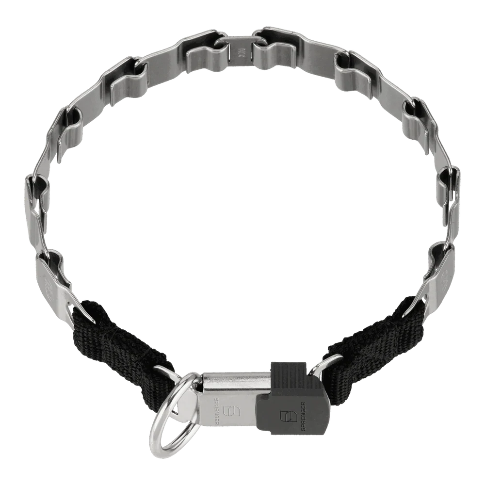 NeckTech Fun nyakörv ClickLock zárral – rozsdamentes acél