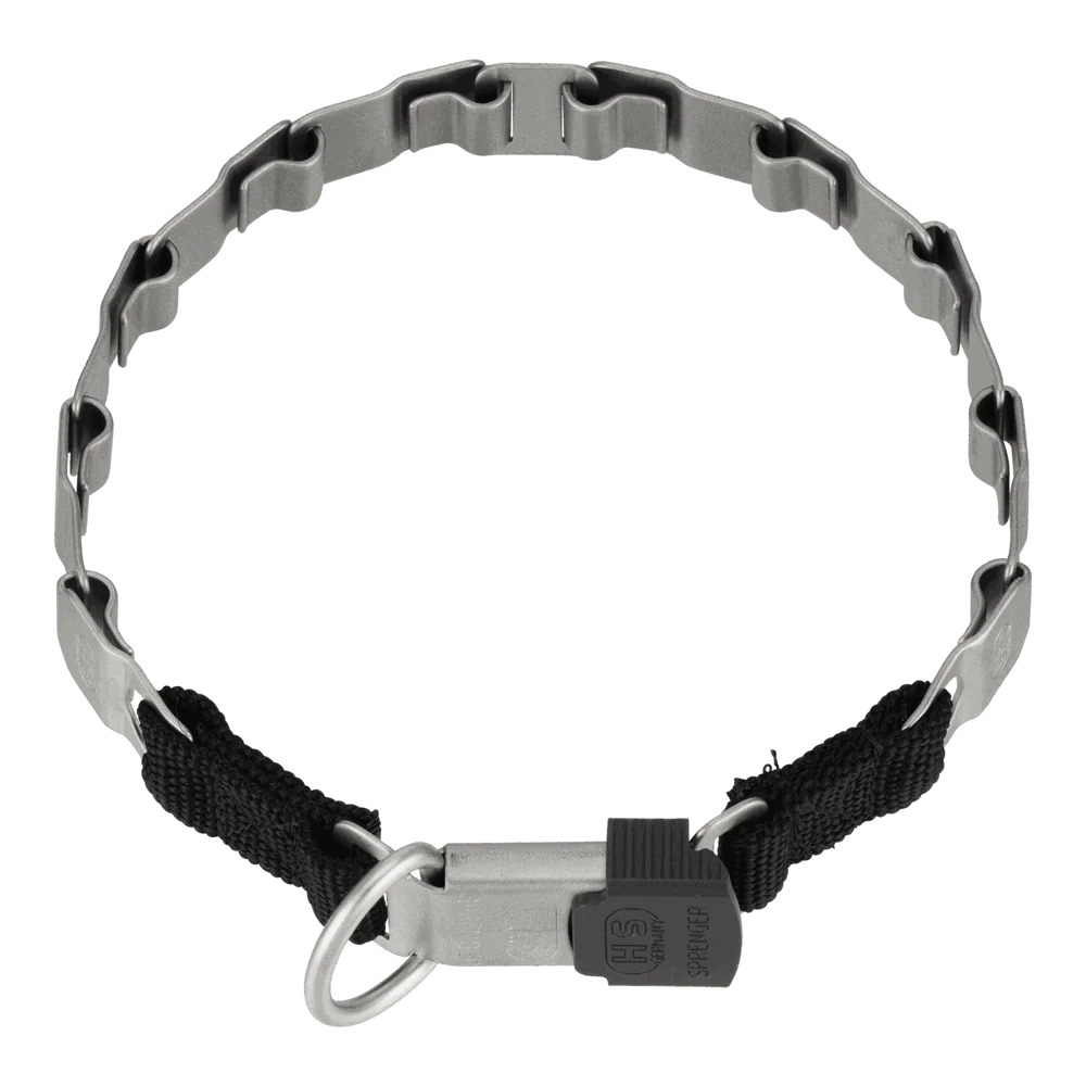 NeckTech Fun nyakörv ClicLock zárral – matt rozsdamentes acél