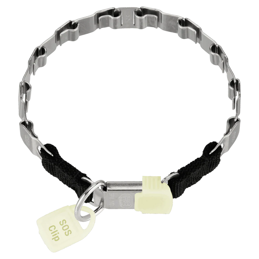 NeckTech Fun nyakörv ClickLock zárral – rozsdamentes acél