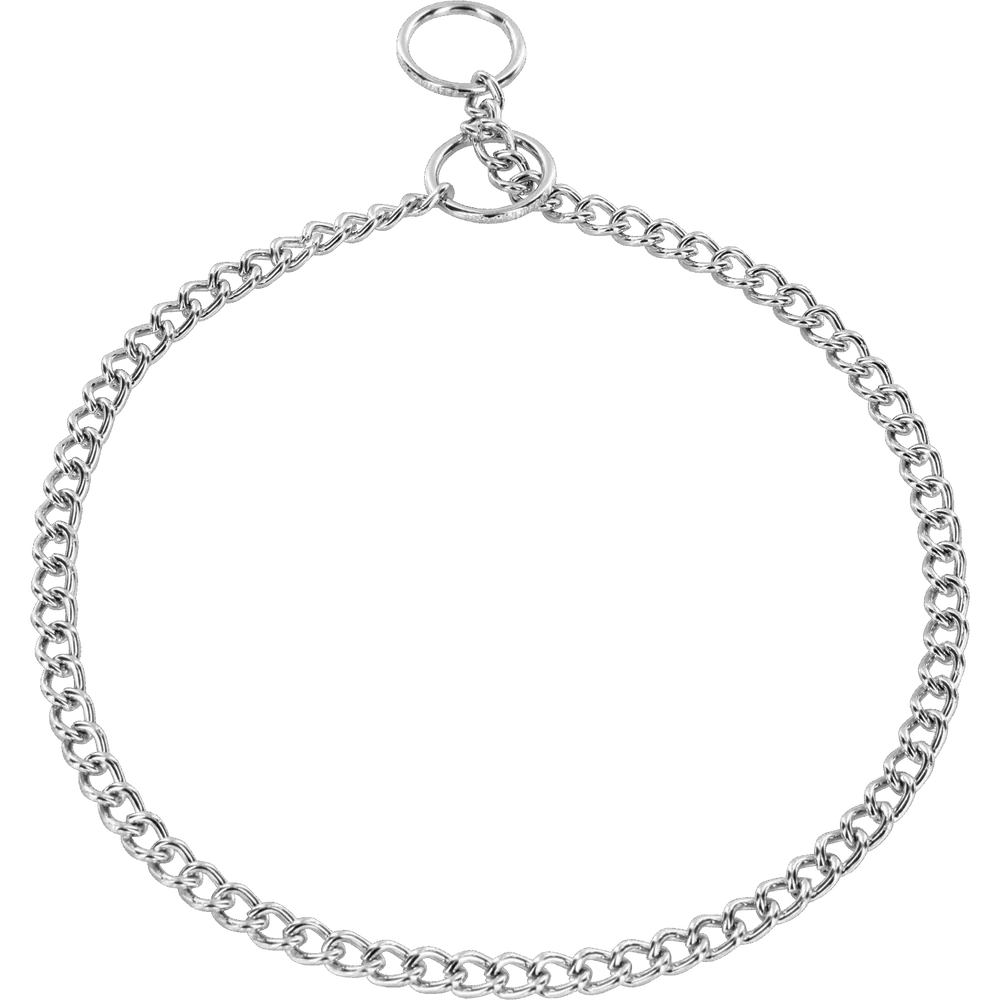Sprenger nyakörv kerek szemekkel, krómozott acél, 1,5 mm