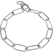 Nyakörv hosszú szemekkel – krómozott acél, 4,0 mm