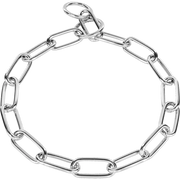 Nyakörv hosszú szemekkel – krómozott acél, 4,0 mm