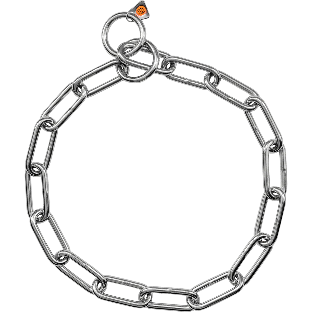 Hosszú szemű nyakörv – rozsdamentes acél, 5,0 mm