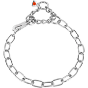 Állítható kutyanyakörv Sprenger karabinerrel, rozsdamentes acél, 3,0 mm