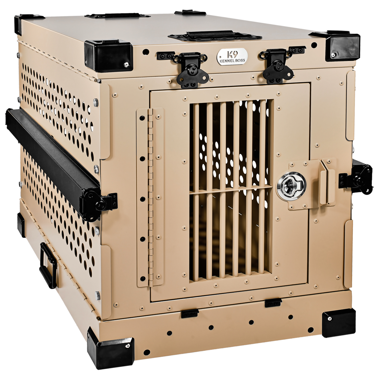 Cușcă pliabilă din aluminiu pentru câini K9 Kennel Boss