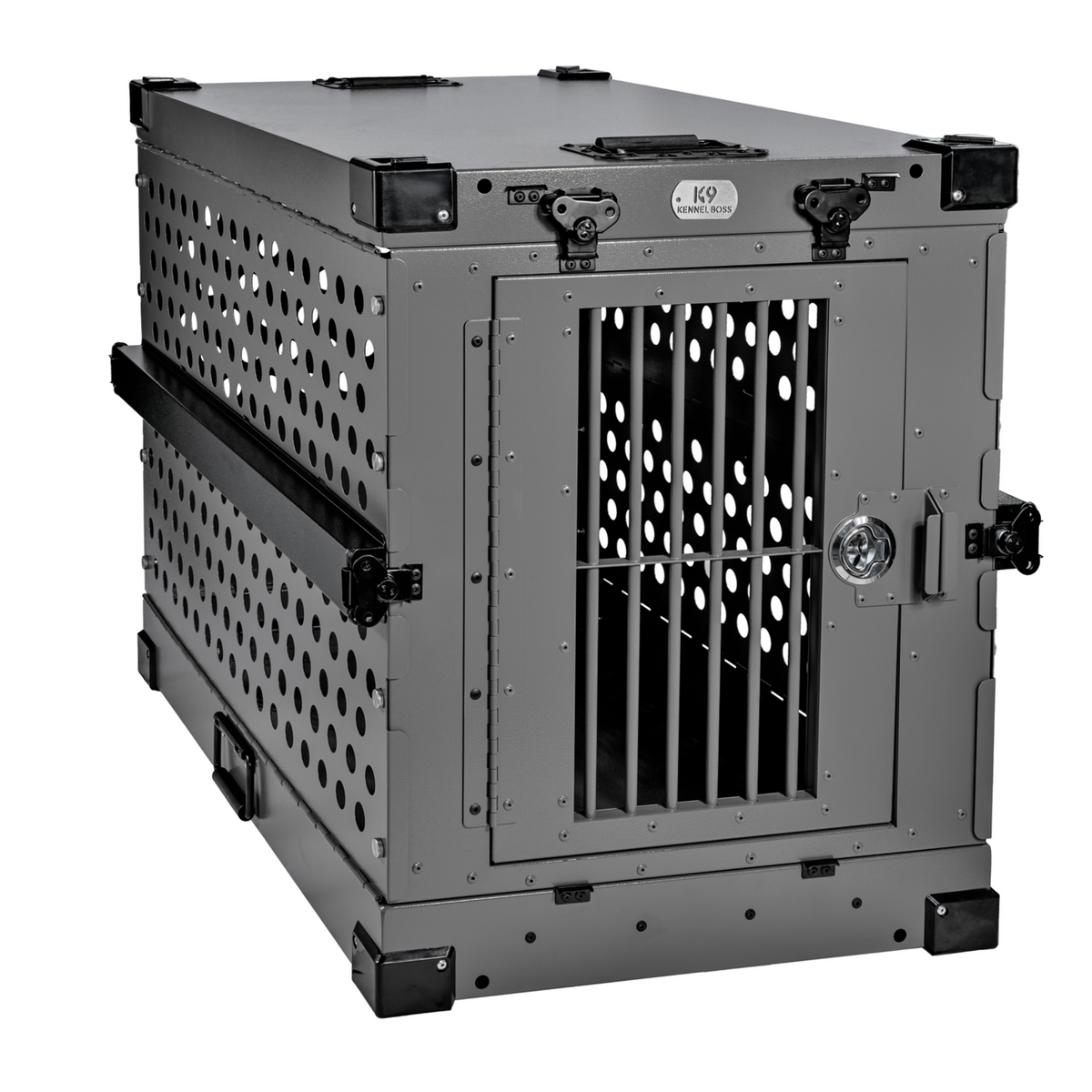 Cușcă pliabilă din aluminiu pentru câini K9 Kennel Boss