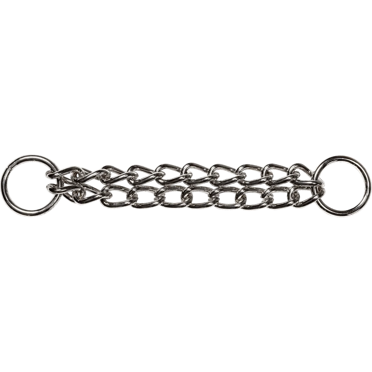 Dobólánc – nikkelezett acél, 3,4 mm, 20 cm / 8"