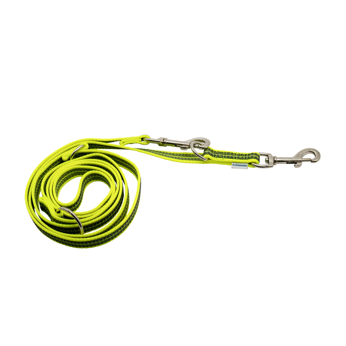 Lesă cauciucată Sprenger, reglabilă în 3 poziții