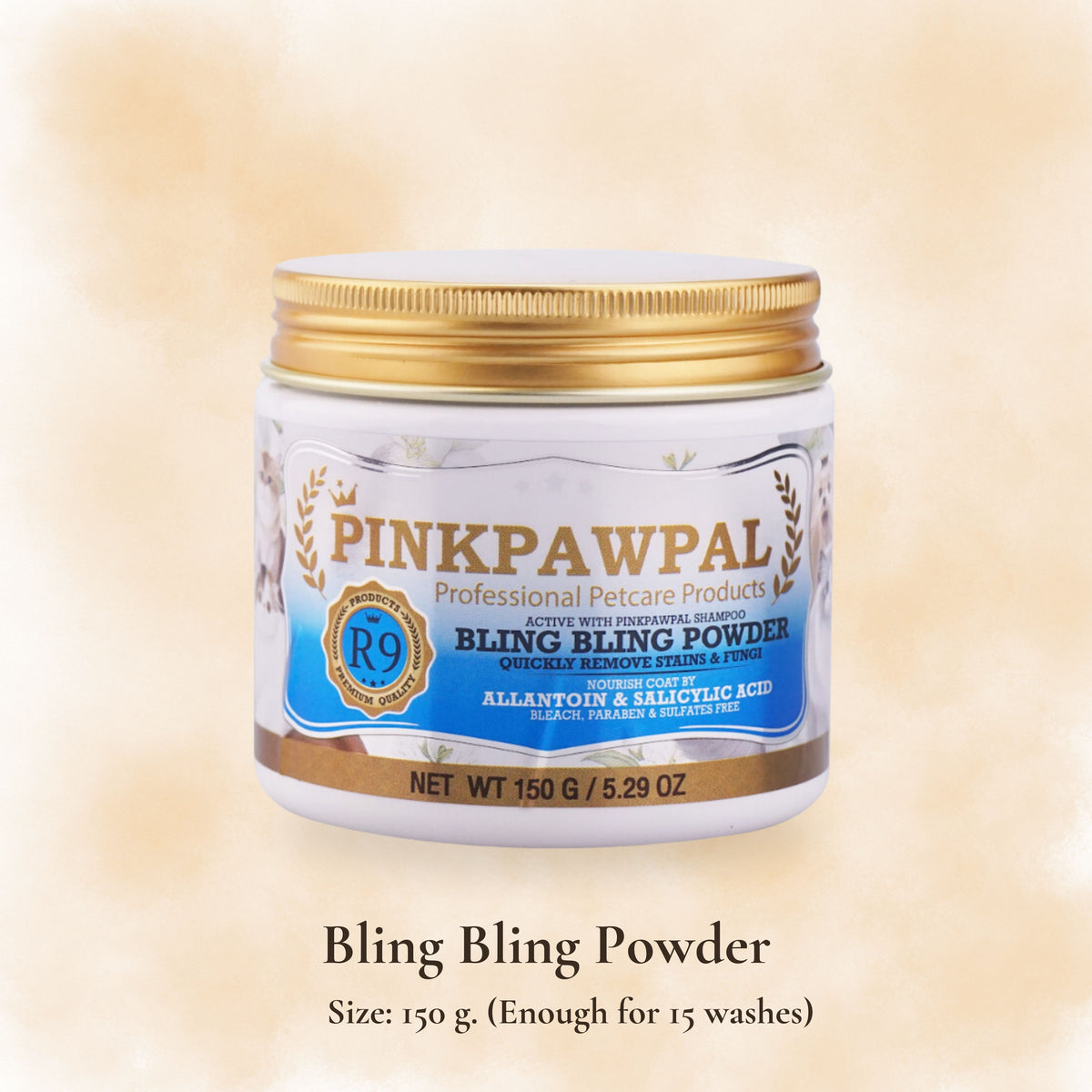 Bling Bling Powder – Por a foltok eltávolítására és a szőrzet ragyogásának fokozására