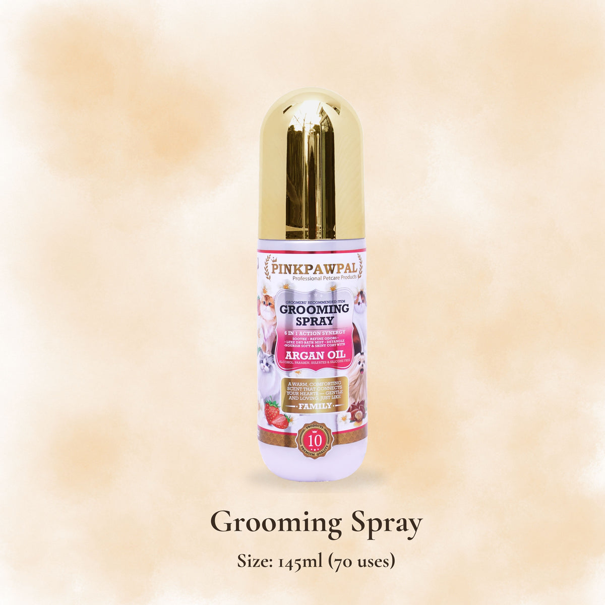 Grooming Spray – Argánolajos spray a szőrzet ápolására és kibontására