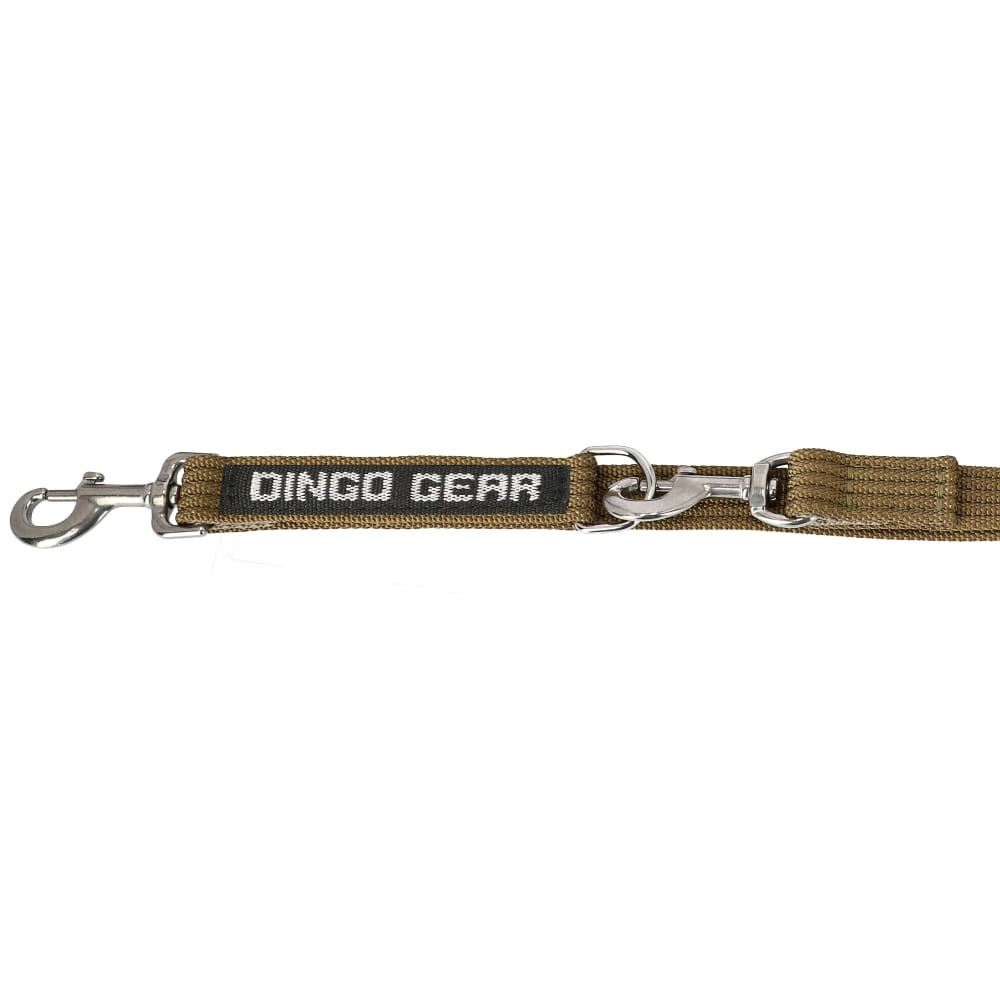 Dingo Gear WAŁECZEK – WAŁECZEK kihúzható póráz stylon hevederből, acél karabinerrel