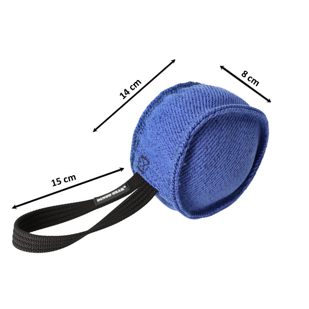 Dingo Gear BERTA – Jucărie tug din Nylcot cu un mâner, Ø 14 cm