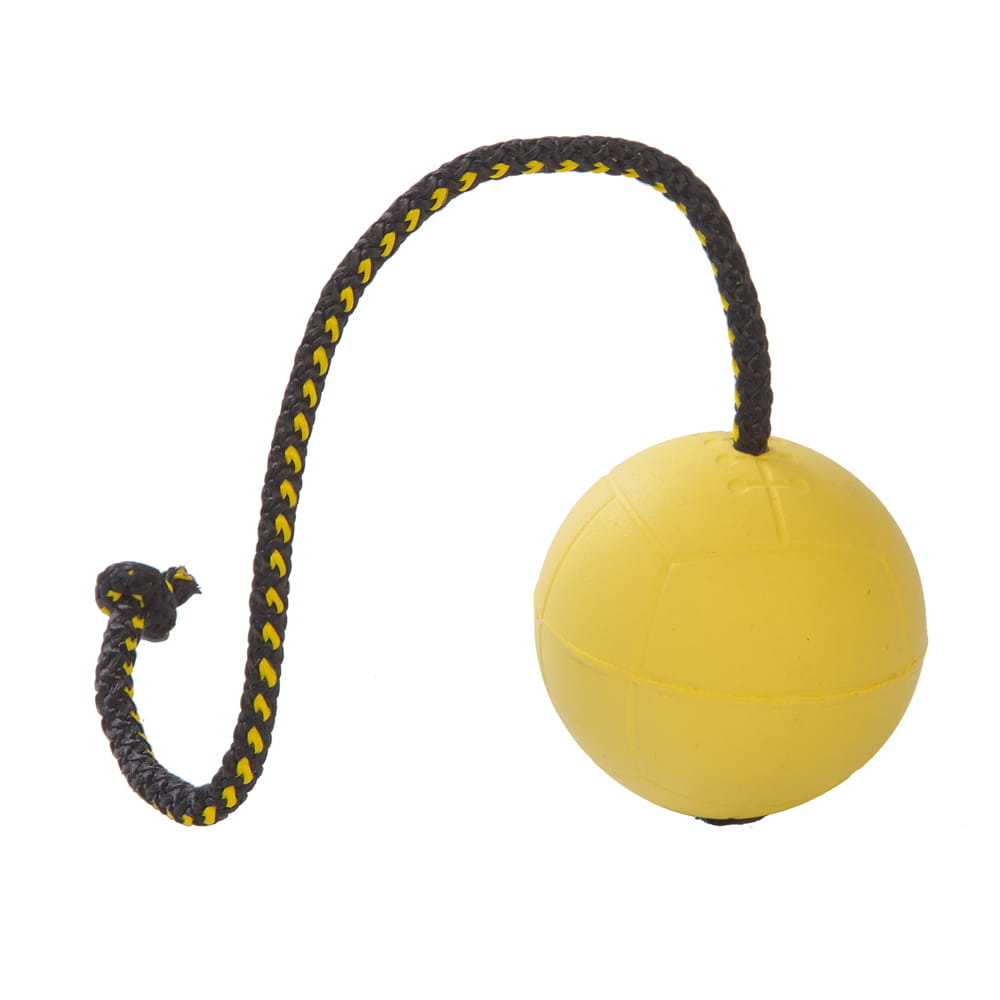 Dingo Gear – 7 cm átmérőjű, 30 cm-es zsinórral ellátott, puha és lebegő kiképzőlabda