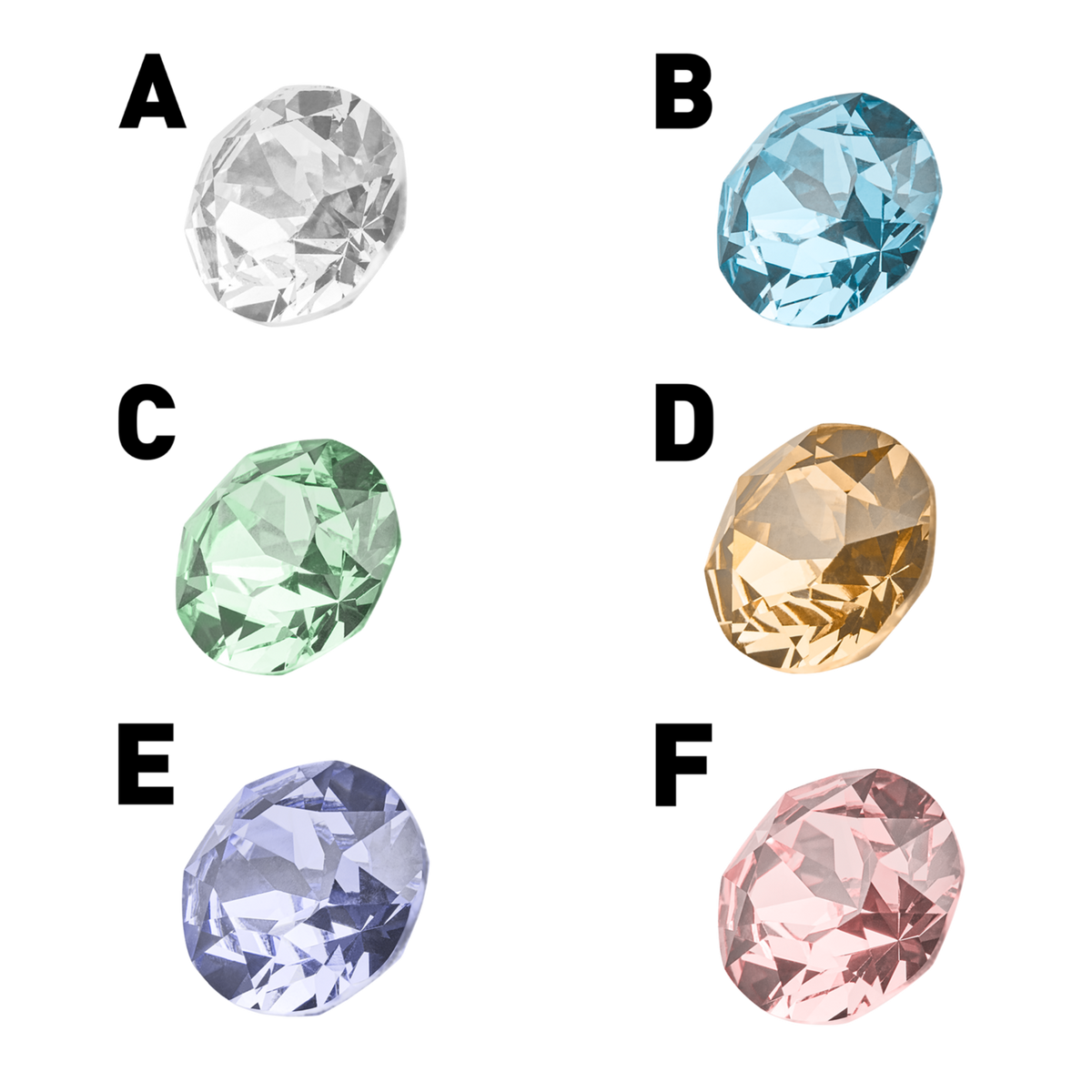 Zăbală Dynamic RS Shine Bright eggbutt cu inele în formă de D, cu o articulație, 16 mm