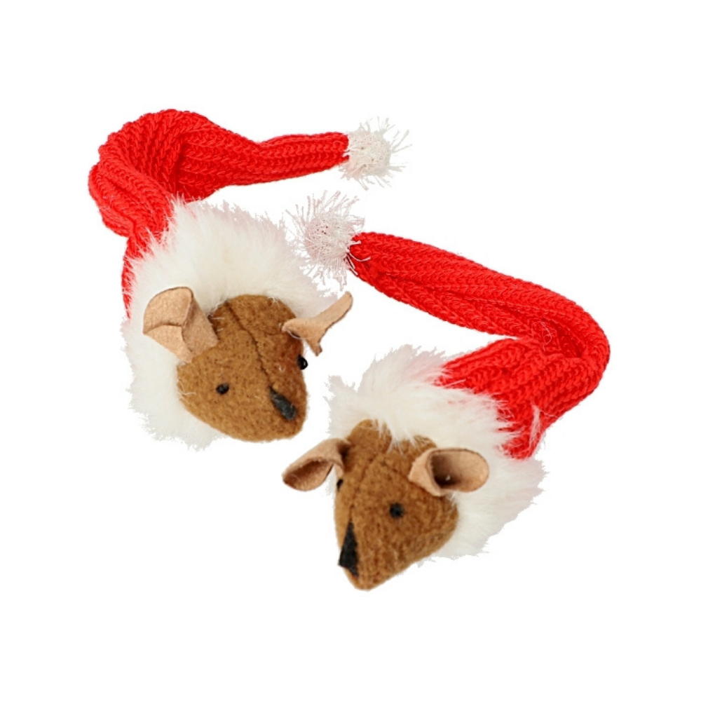 Santa egér – karácsonyi macskajáték