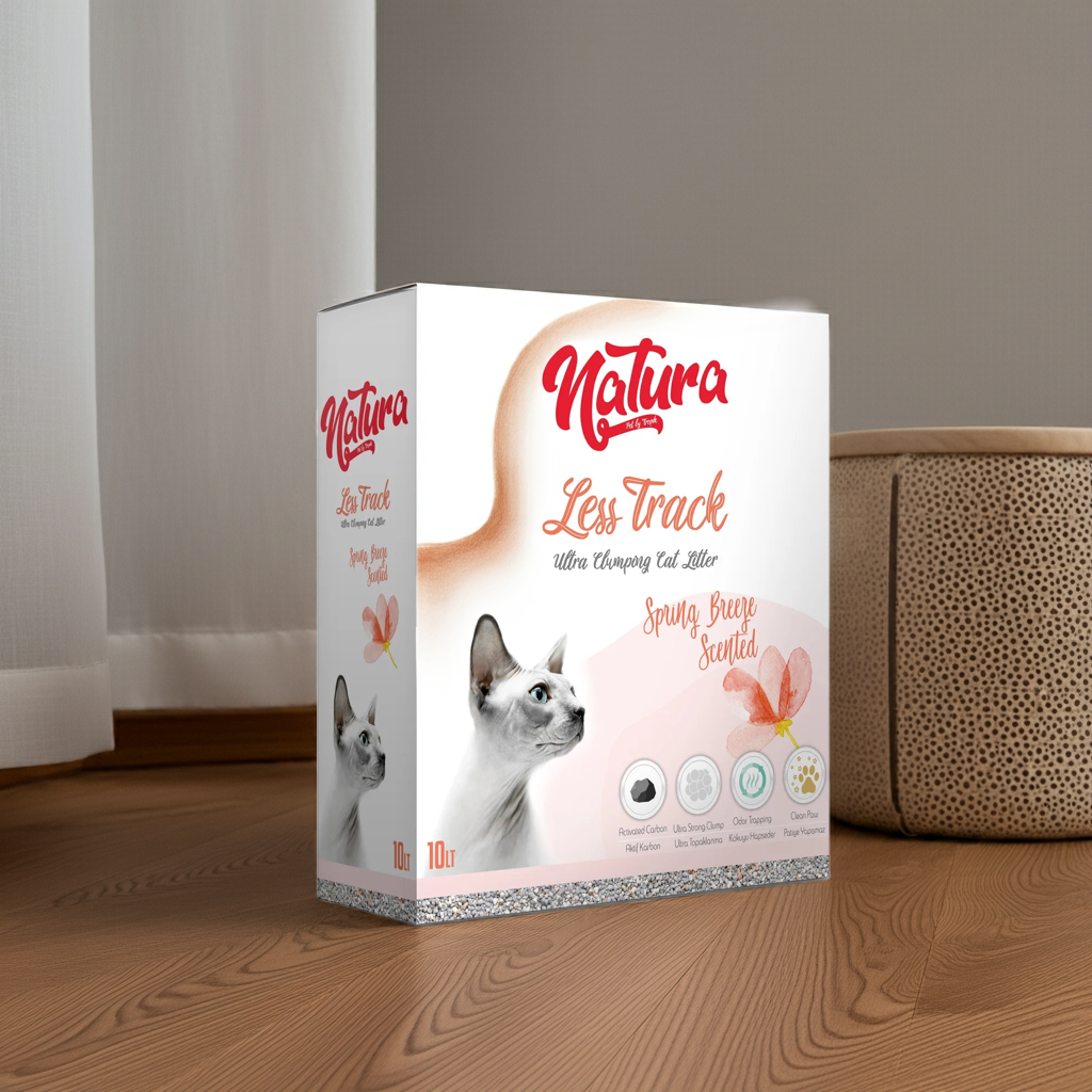 Natura Less Track Spring Breeze illatos bentonitos macskaalom