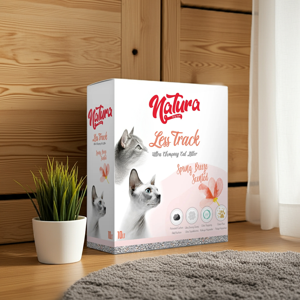 Natura Less Track Spring Breeze illatos bentonitos macskaalom