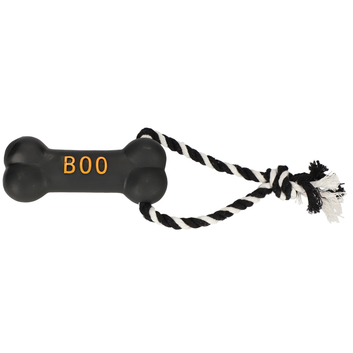 Kötéljáték kutyáknak Boo gumicsonttal