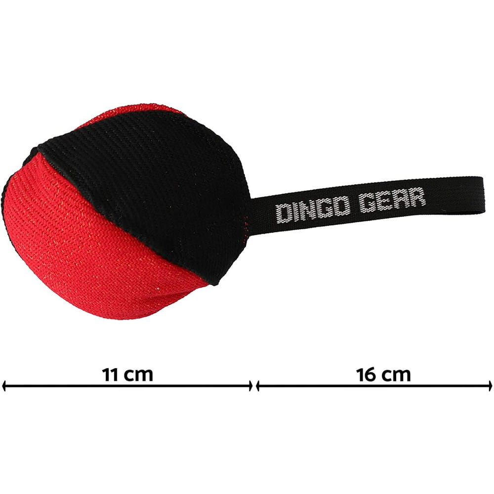 Dingo Gear – Nylcot kiképzőlabda, Ø 11 cm