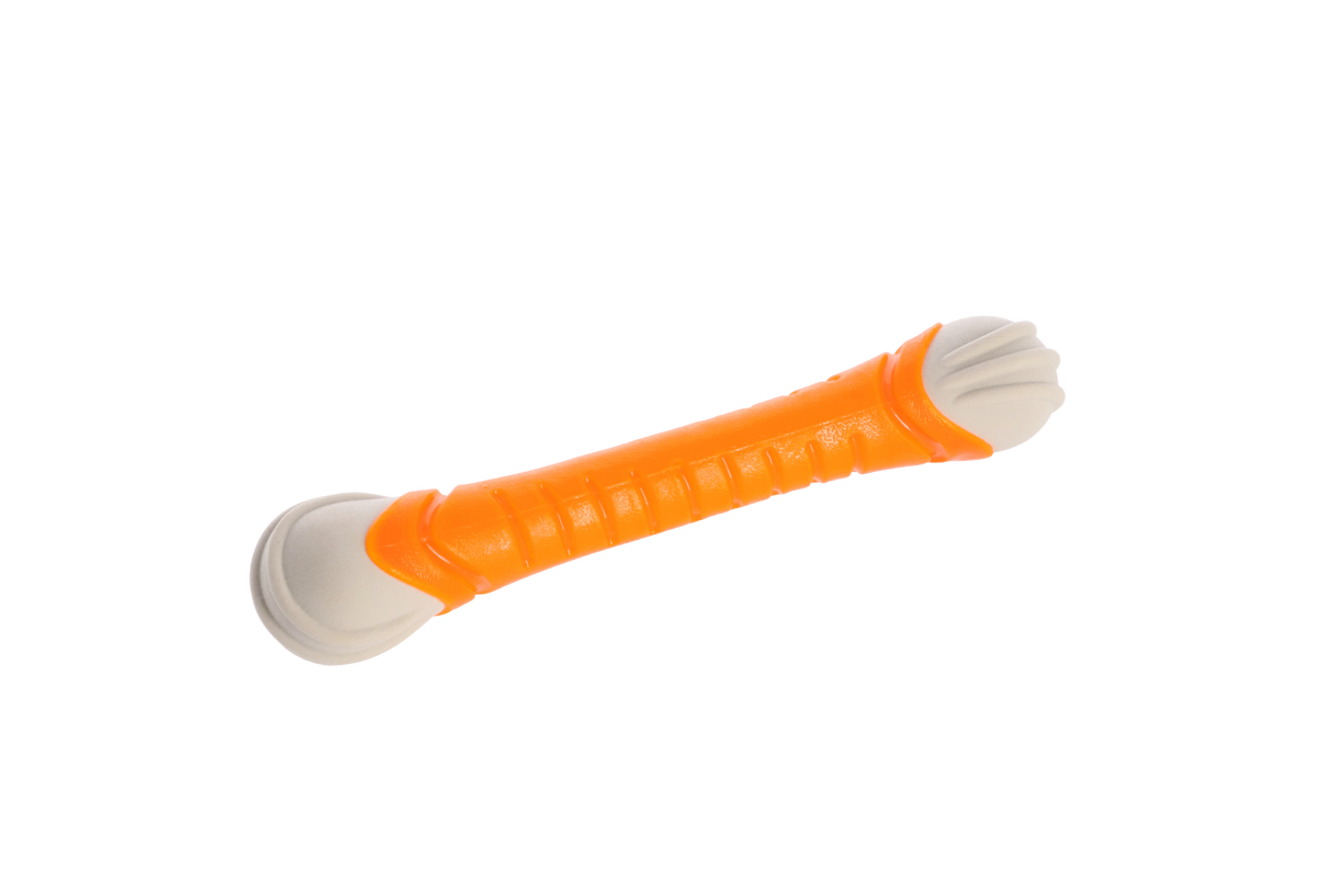 TPR gumiból készült apportírozó fogápoló játék kutyáknak 24 cm