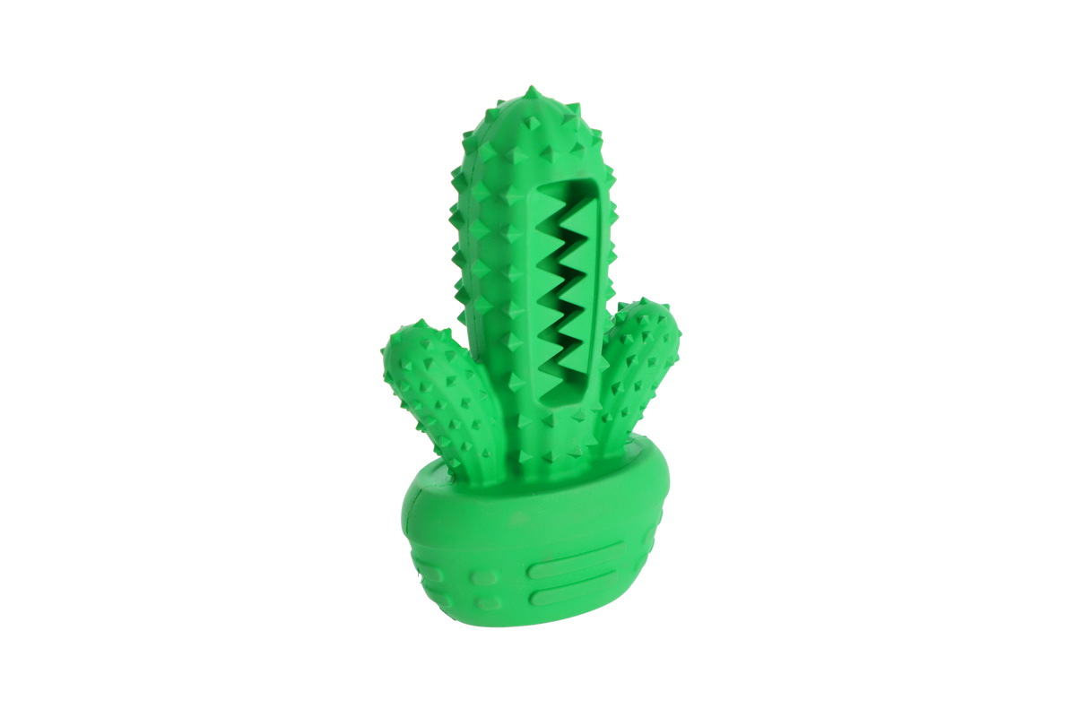 Kemény TPR gumiból készült kaktusz kutyáknak 17,5 cm
